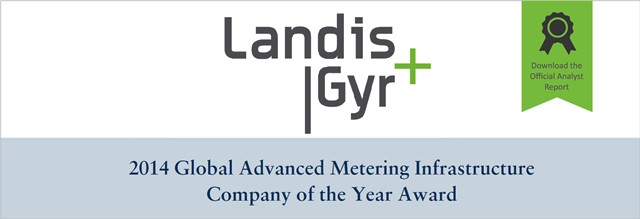 Landis+Gyr 2014 Global AMI Company of the Year Award - Download the Analyst Report